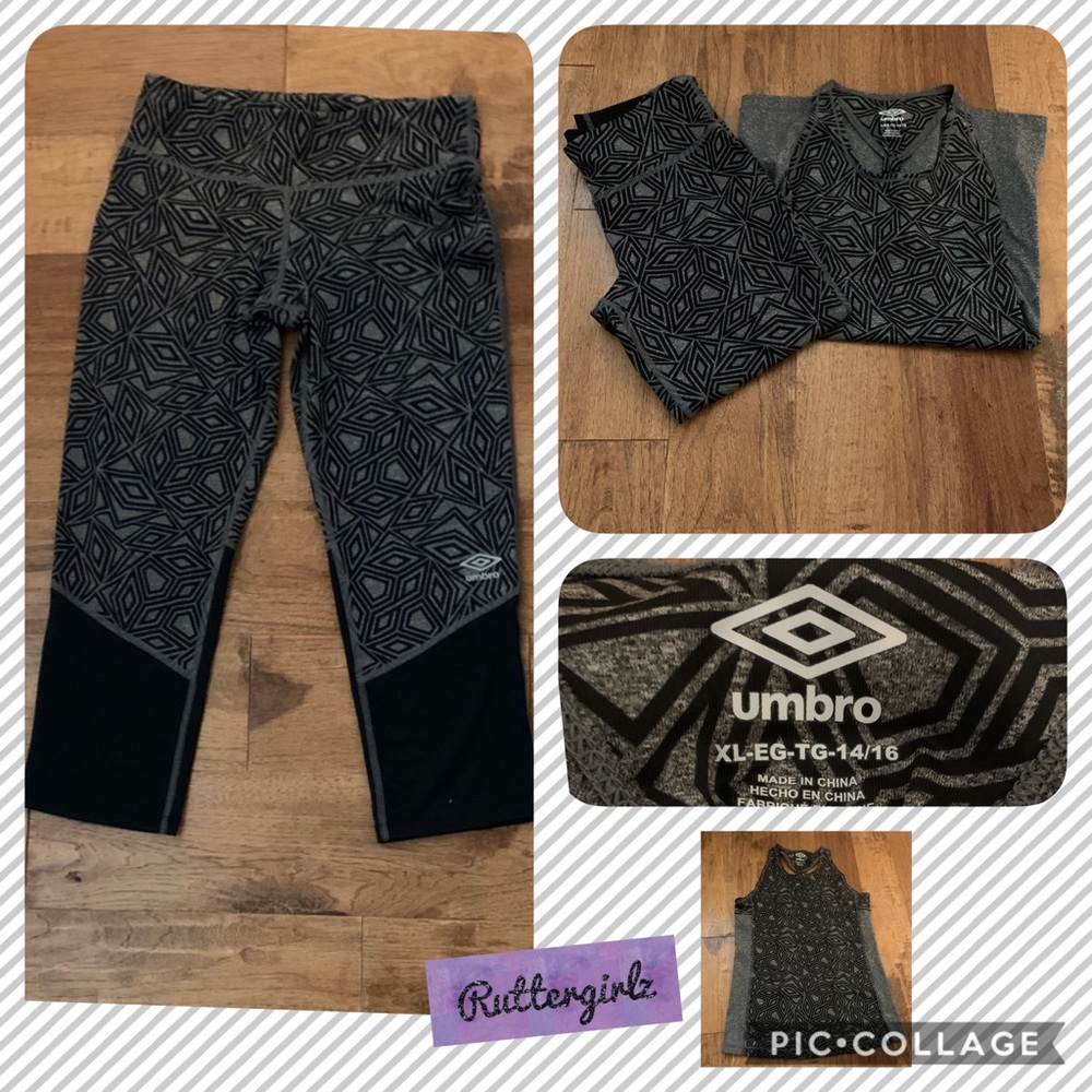 *SOLD*Umbro Athletic Set - Girls Size 14/16